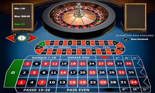 French roulette at GGbet